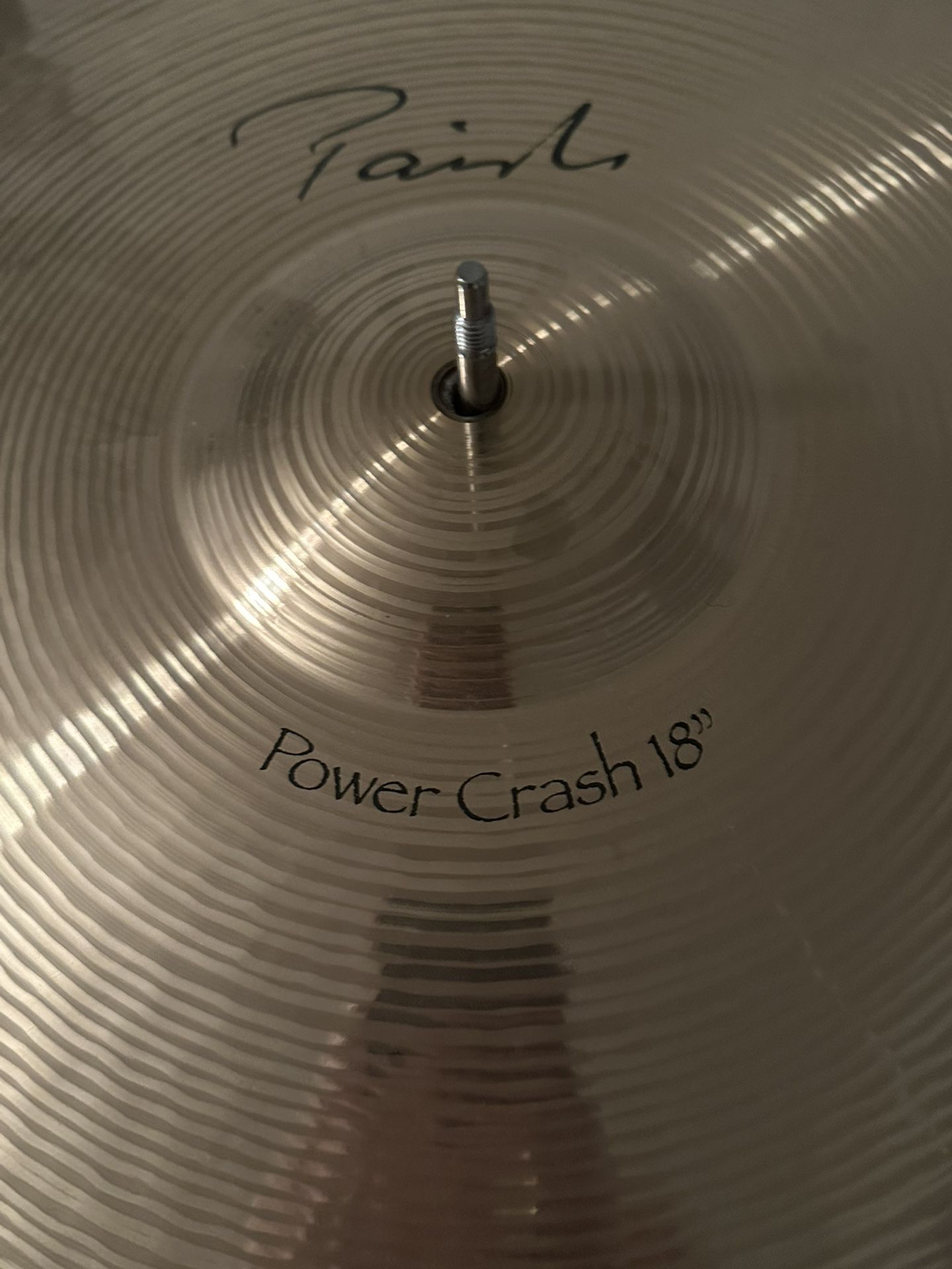 New Paiste Full Crash 18 Inch