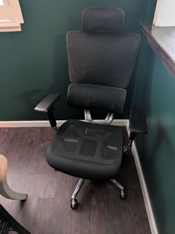 Intuition Ergonomic Chair with Headrest by UPLIFT Desk