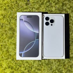 iPhone 16 Pro Max | 256GB | White Titanium | Factory Unlocked
