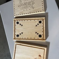 Hand Made Wooden Cutting/Serving Board 