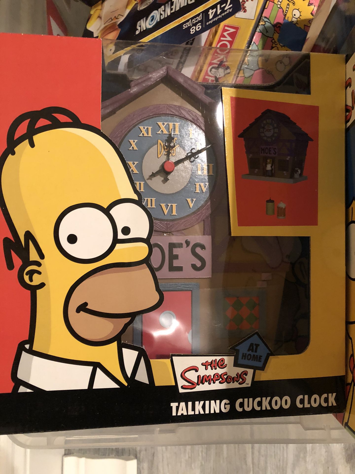 Homer Simpson’s Cuckoo Clock In Box
