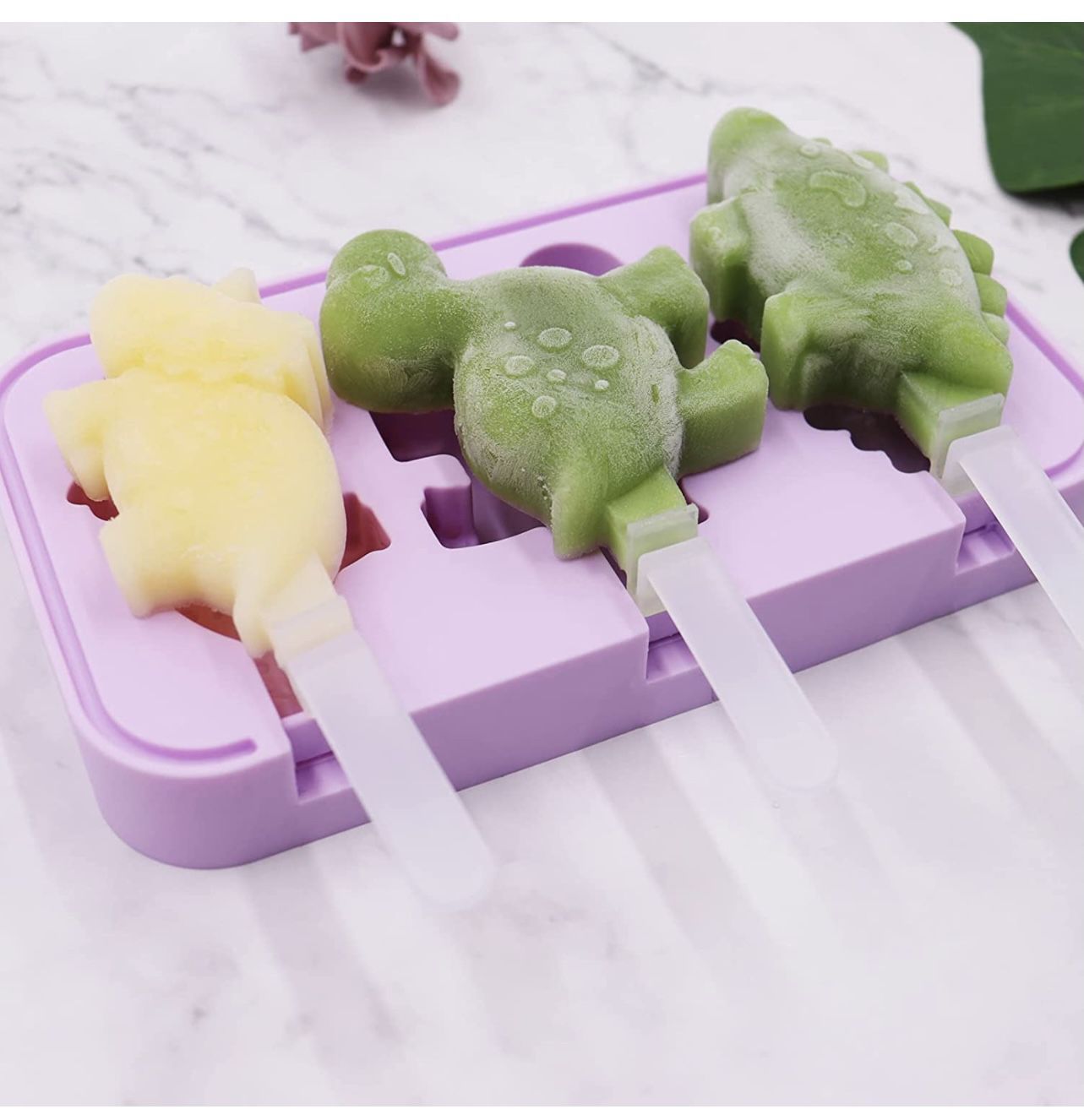  2 Pack Silicone Popsicle Molds