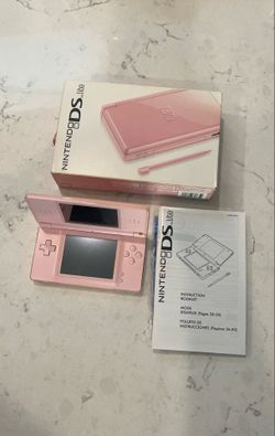 Nintendo DS Lite Pink - Includes Box and Manual