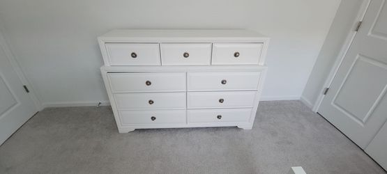 White dresser