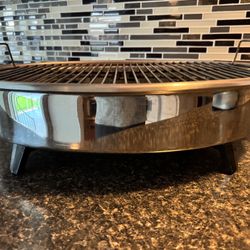 Saladmaster Smokeless Grill with Electric Heating and Oval Cooking Surface
