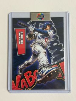 Shohei Ohtani Custom Blast Baseball Card