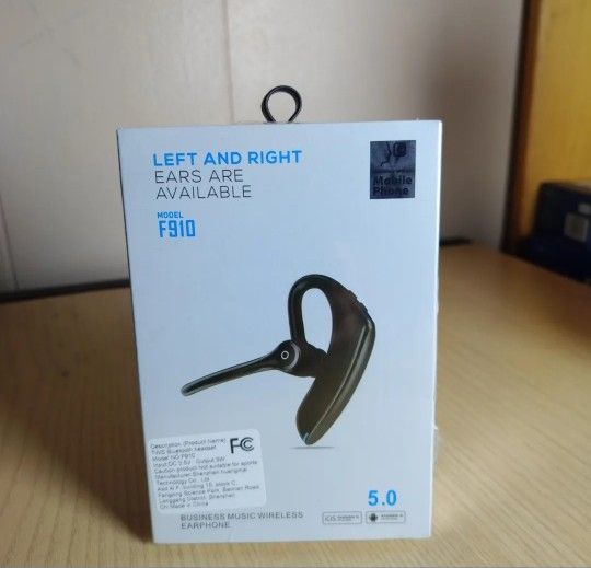 BRAND NEW Bluetooth headset wireless v5.0 CVC8.0 Dual Mic Noise
