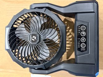 Battery operated camping fan. New but no box