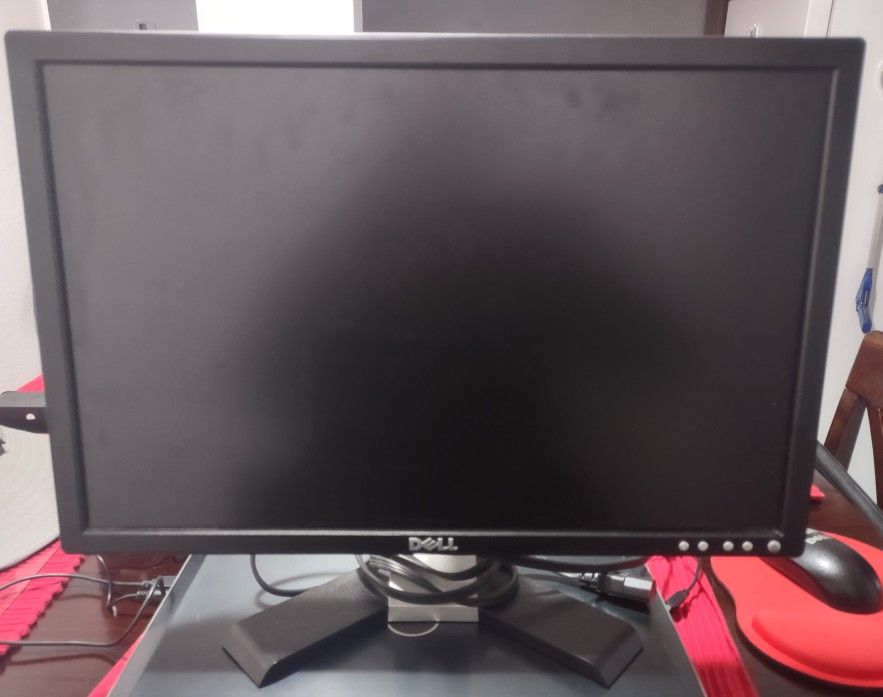 DELL E207WFPc 20" LCD MONITOR VGA DVI-D VGA