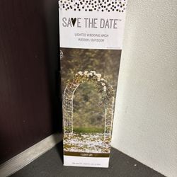 Wedding Arch With Lights 