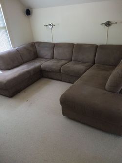 Media room sofa