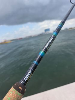 Custom 7’10” Inshore Spinning Rod – RainShadow MB946 – Fuji Guides