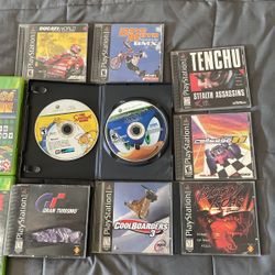 Xbox 360 And Ps1 Games