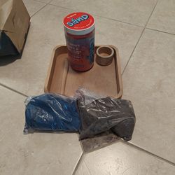 Kinetic Sand With Tools And Tray