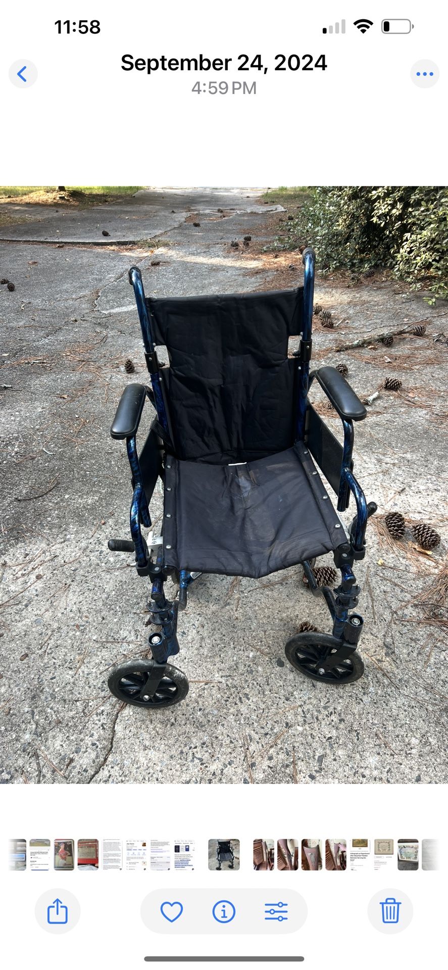 Foldable Wheelchair 