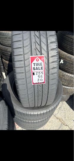 255-55-20 Goodyear Eagle Full Used Tire Set $225 Free Mounting and Balancing