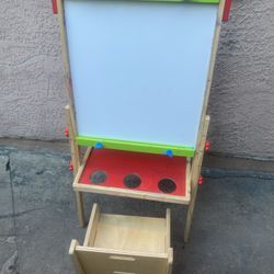 Easel Pizarron Y Banquito 