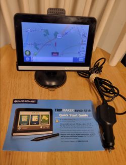 Rand Mcnally Portable Travel Auto Gps / Fully Working