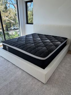 King Size Pillow Top Mattress only 199 bedframe sold separately