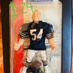 Rare 2007 Brian Urlacher Gladiators Of The Gridiron Action Figure Chicago Bears