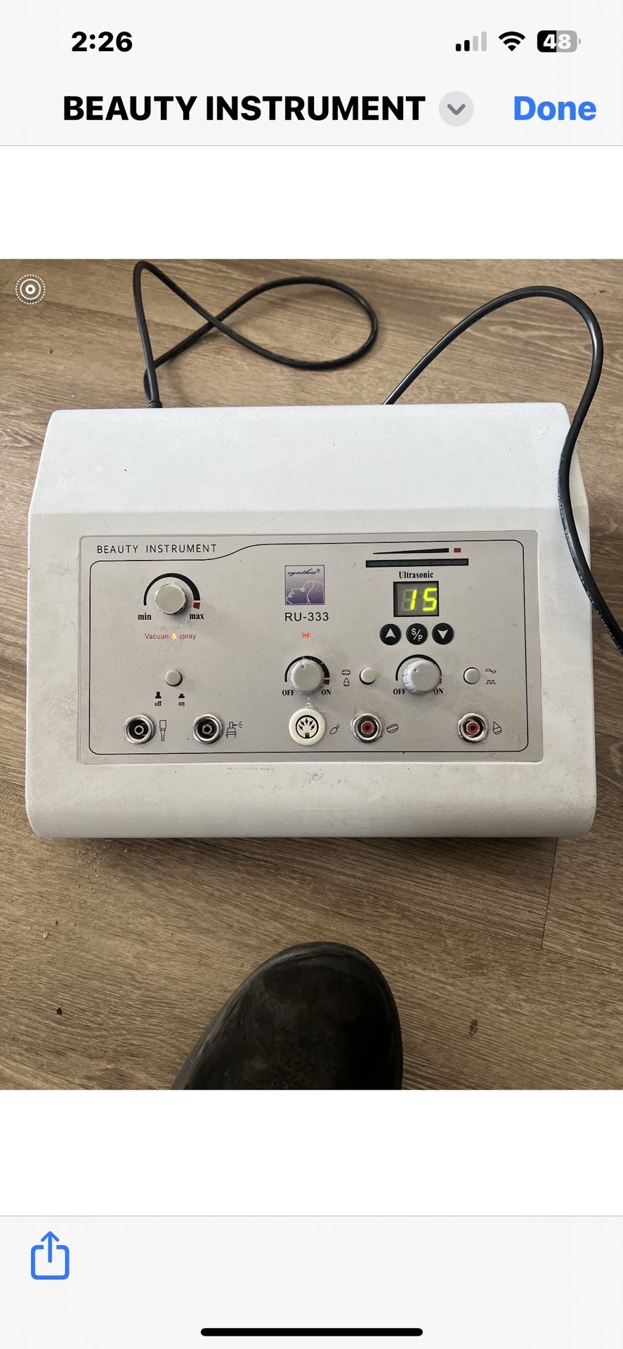 Facial Beauty Machine