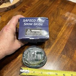 Seattle Mariners Snow Globe Safeco Field in Original Box
