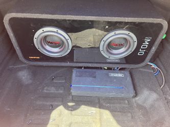 Memphis 1500 Watt Amp And Box No Subs