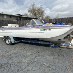 Open Bow Tri Hull Family Boat 