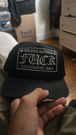 Chrome heart hat