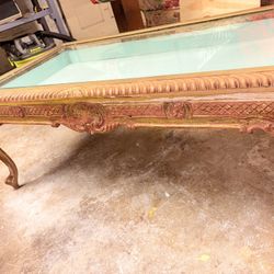 Vitrine French Antique Table 