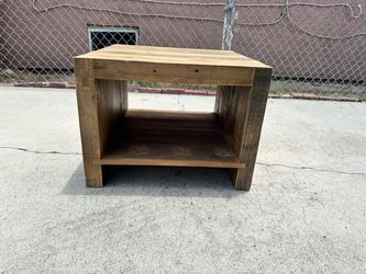 Four Hands Beckwourth Rustic Small Coffee Table Or Bedside Table End Table