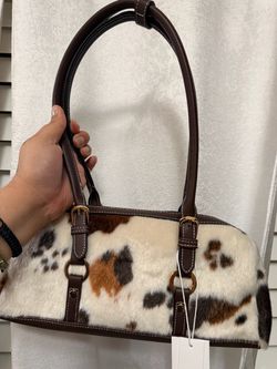 Faux shoulder bag