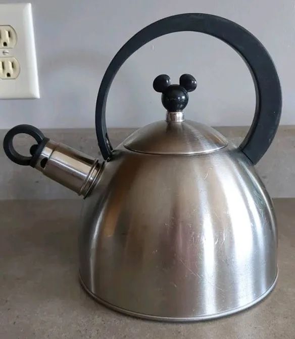 Disney Stainless Mickey Steel Whistling Tea Kettle