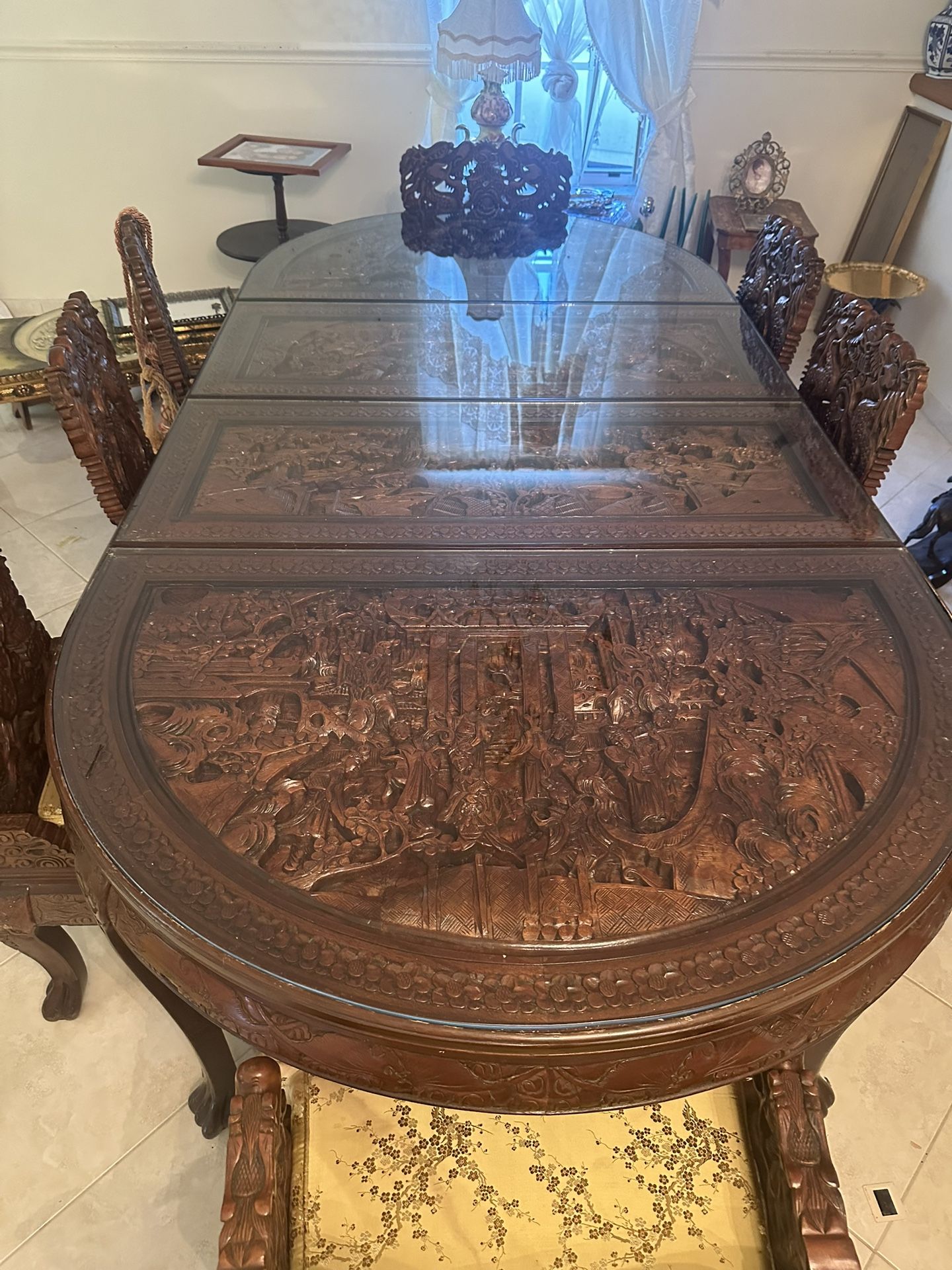 Antique Carved Table