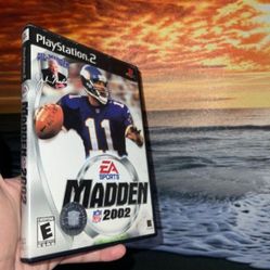 Madden 2002 For Ps2 