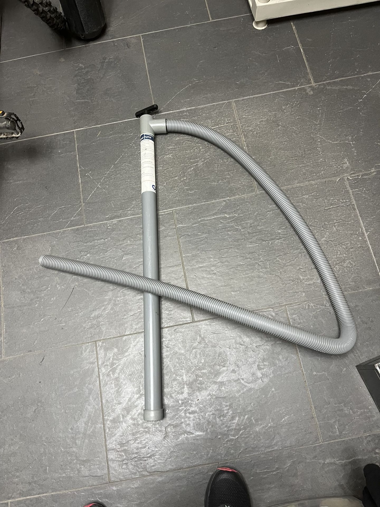 Hand Pump And Drain Snake