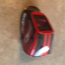 Snap on welding helmet