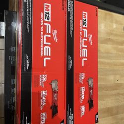 Milwaukee 12v right angle 3/8” impact wrench selling $180 each firm new in box tool only n Lakeland 