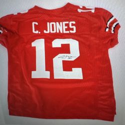 Cardale Jones Ohio State Buckeyes Autographed Jersey - JSA CERT Buffalo Bills