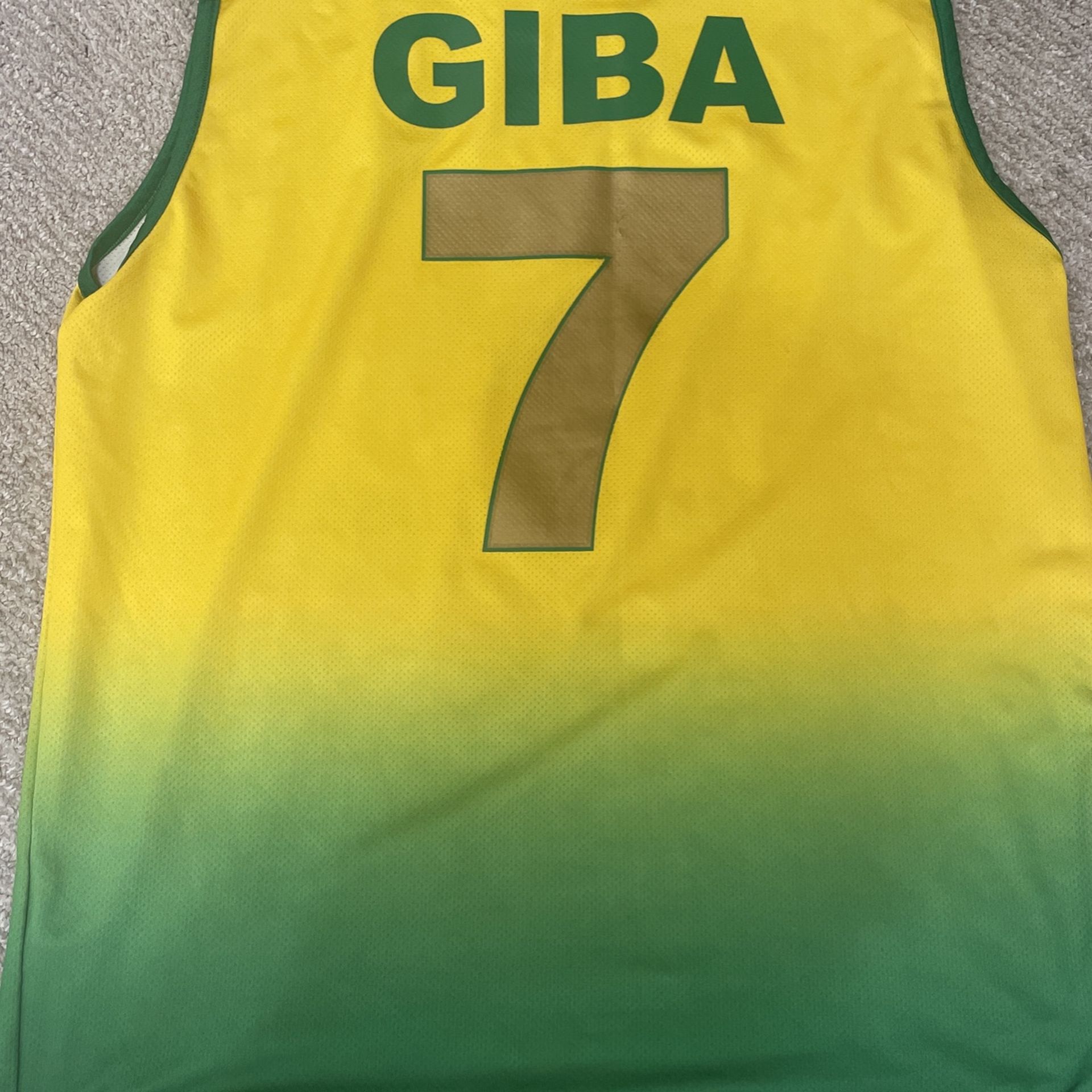 Olympikus Brazil Volleyball Jersey Giba Mens Medium for Sale in Irvine, CA  - OfferUp