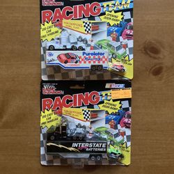 1997 Racing Champions Nascar Team Truck And Mini Car