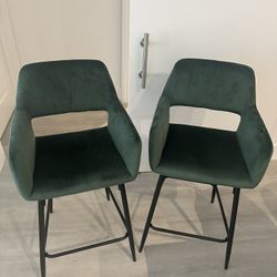 Green Porthos Stools