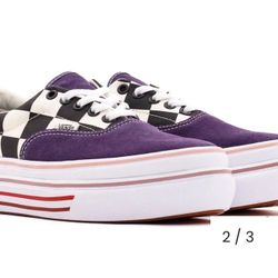 Checkered Vans  9 W 7.5 M 