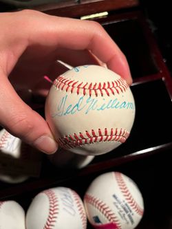 Signed baseball memorabilia