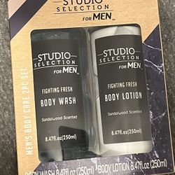 Men’s Body Wash And Lotion Set