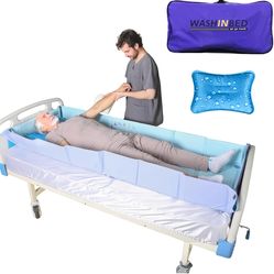 Wash in Bed – Portable Folding Shower Mattress with Drainage System