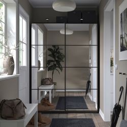 Mirrored Closet Wardrobe