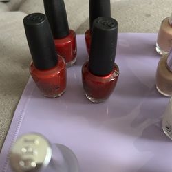 O.P. I Nails polish/ red / nude/ and more