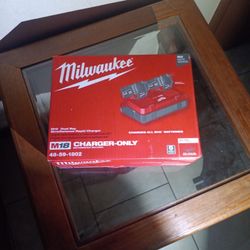 Milwaukee m eighteen charger dual bay