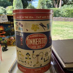 Retro Tinker Toy Set 100 Pieces